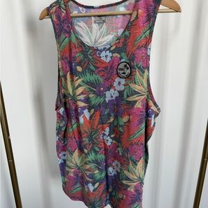 Men’s Floral Tank